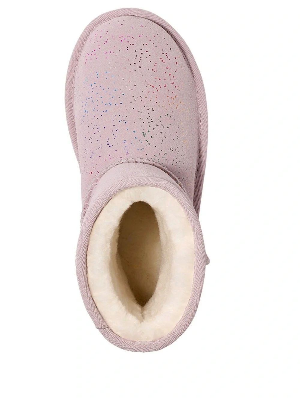 UGG Kids Classic II Shimmer Sky Booties, SIZE 1 YOUTH